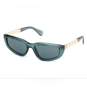 MAX&CO GEOMETRIC CAT EYE SUNGLASSES. RX CONVERTIBLE
SIZE: 56-17-140MM